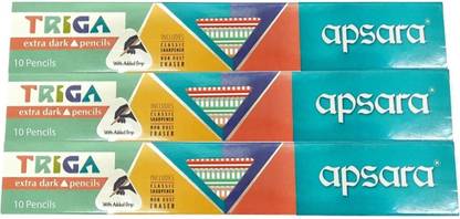 APSARA Tri color pencils (set of 3)- 30pencils Pencil