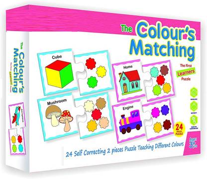 ARNIYAVALA Educational Jigsaw Puzzle Range for Kids (The Colour Matching)