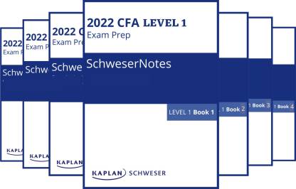2022 CFA Level 1 Kaplan Schweser Study Package