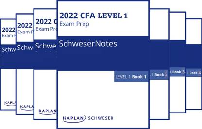 2022 CFA Level 1 Kaplan Schweser Study Package
