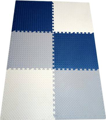 jumprfit Eva Gym Mats, Interlocking eva puzzle mats 24 Square feet 12 mm Exercise Gym Mat Multicolor 12 mm Exercise & Gym Mat