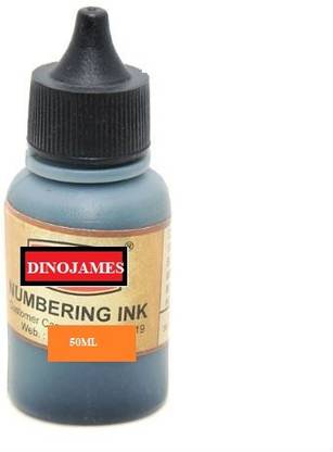 dinojames Numbering Machine Ink -50ml Stamp Pad Ink