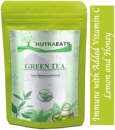 NutraEats Green Tea for Weight Loss | 100% Natural Green Loose Leaf Tea | Pure Green Tea with No Additives Unflavoured Green Tea Pouch Advanced (T789) Unflavoured Green Tea Pouch