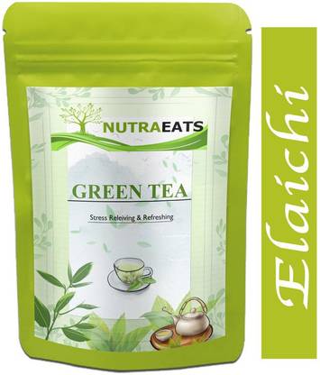NutraEats Green Tea for Weight Loss | 100% Natural Green Loose Leaf Tea | Pure Green Tea with No Additives Unflavoured Green Tea Pouch Advanced (T360) Green Tea Pouch