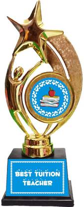 Gifts Bucket Teachers Day Gift Best Tution TeacherTrophy Award for Teacher Birthday Gifts Trophy