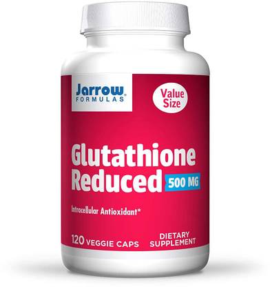 Jarrow Formulas Reduced Glutathione, Supports Liver Health, 500 mg, 120 Veggie caps