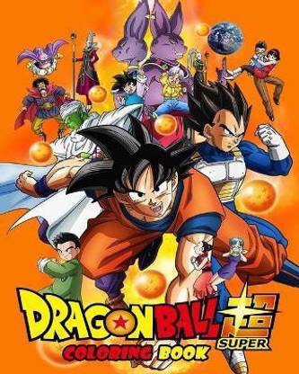 Dragon ball super coloring book