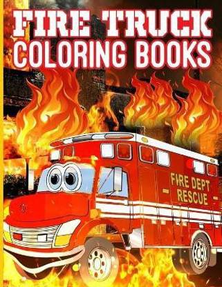Fire Truck Coloring Book