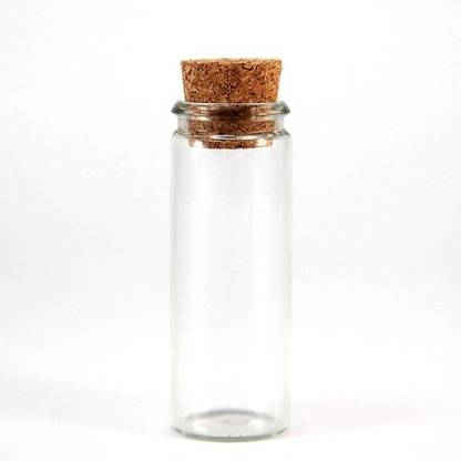 Perfect Pricee Mini Glass Bottles with Wood Cork Stoppers, 6cm Long Tiny Glass Jars, Wishing Bottles, Message Bottle for Wedding, Halloween Decorations, Birthday Gifts, Baby Shower, DIY Craft, 12 Transparent Miniature Glass Decorative Bottle