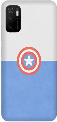 Zaplab Back Cover for Redmi Note 10T 5G,M2103K19I, Captain America Printed Back cover
