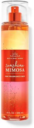 BATH & BODY WORKS Sunshine Mimosa Fine Fragrance Mist Body Mist  -  For Women