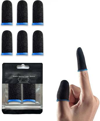 druk life 3 Pair Thumb & Finger Sleeve for Pubg Mobile Game Finger Sleeve