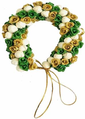 GuruEmbellish Gajra for Hair Bun Making, Hair Gajra/Vani Accessories for Women Stylish Hair Accessory Set