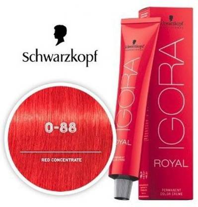 Schwarzkopf Igora Royal Permanent Color Creme , 0-88, Red Concentrate