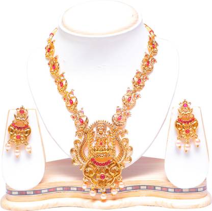Swarajshop Alloy, Brass, Copper Jewel Set