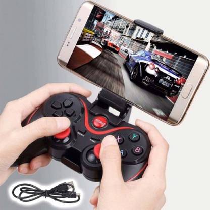 Psx Android Gamepad Controller,BLUETOOTH GAME CONTROLLER Wireless Key Mapping Gamepad Joystick Perfect For PUBG & Fotnite & More, Compatible For Samsung Galaxy HTC LG Other Phone, BLACK JOYSTICK 1PEICE  Joystick