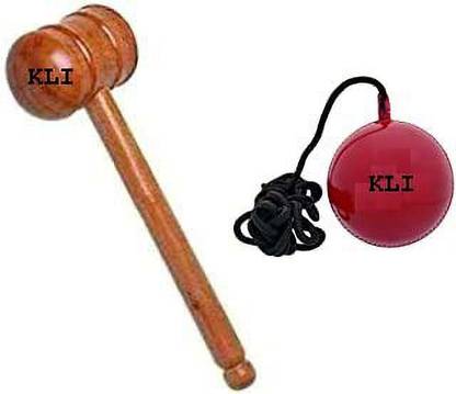 kli BAT HAMMER /KNOCKING BALL Wooden Bat Mallet