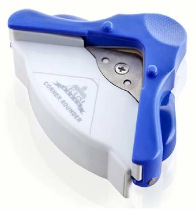 A&S TOOLSHOP Corner Cutter Punch for DIY Art & Crafts, Photo Cutter, Project Book Making, Crafting Supplies Easy to Use (Triangle Cutter) Punches & Punching Machines
