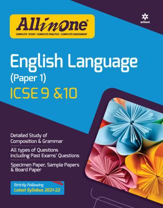 All In One English Language ICSE Class 9 And 10 2021-22 By Mridula Sharma , Amit Tanwar