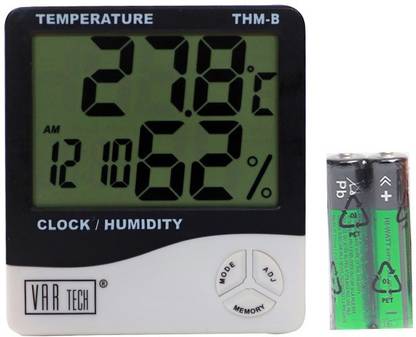 VAR TECH THM-B Thermo Hygrometer, Superior quality Temperature & Humidity Sensor