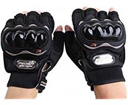 वाइल्ड पांडा Protective Half Finger Motorcycle glove bike gloves racing gloves riding gloves राइडिंग के दस्ताने