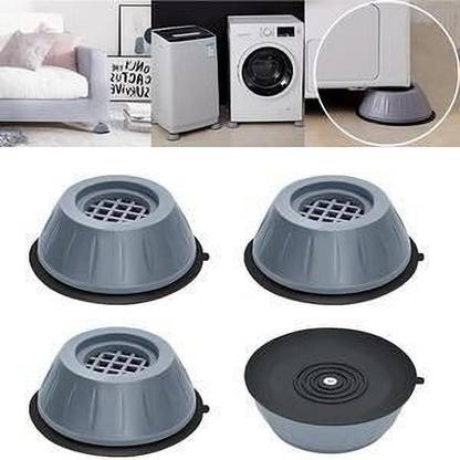 NIPRAM NATIONAL 4 Pieces Washing machine Stand Anti Vibration pads , Almirah Legs , Wardrobe Legs , Bed Legs , Sofa Legs , Table Legs , And Furniture Stand Bed Legs Table Legs