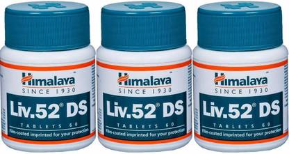 HIMALAYA Liv.52 DS 60 Tablets (Pack of 3)
