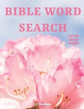 Bible Word Search Extra Large Print
