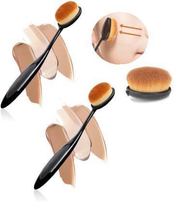 BTNT Makeup Brush Fast Flawless Application Toothbrush Foundation