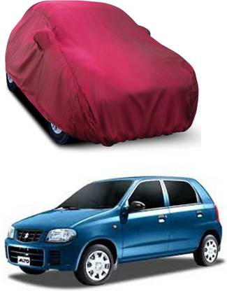 COVER MART Car Cover For Maruti Suzuki Alto 800 Std Optional (With Mirror Pockets)