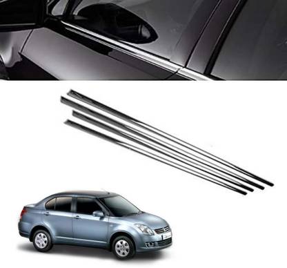 Rimpil Lower Window Garnish Chrome Maruti Swift Dzire Side Garnish