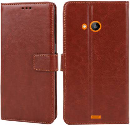 RK Seller Flip Cover for Nokia Lumia 535