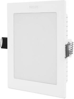 PHILIPS 10W Sqaure AP Plus Ultra Glow LED DL (Natural White) Pack of 1 Recessed Ceiling Light Ceiling Lamp