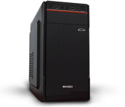 brozzo BR-1708-I33-4GB-500GB-120GB I3 3rd (4096 MB RAM/Onboard Graphics Graphics/500 GB Hard Disk/120 GB SSD Capacity/Windows 10 (64-bit)/0.512 GB Graphics Memory) Microtower