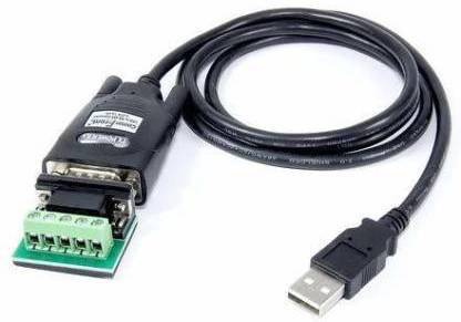 JAMUS Video Cable 1.5 m USB to Rs232/485 converter (Black