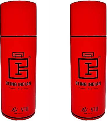 being indian Deodorant BI-8 Perfume Body Spray  -  For Men & Women