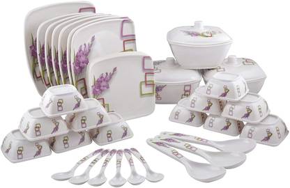 Flipkart SmartBuy Pack of 40 Melamin Dinner Set