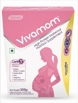 Signutra Vivamom� Maternal Nutrition in Pregnancy & Lactation (Flavor-Vanilla, 200 grams)