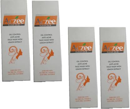 aczee AC ZEE CLEAR SKIN WITH  ( 4 Pack ) Face Wash