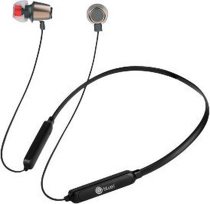 Bluei ECHO 7 Wireless Headphones,10-12 Hours backup, magnetic Earbud Bluetooth