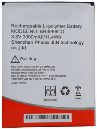 Ecart Mobile Battery For  Intex BR3086CG Intex Aqua Ace Mini