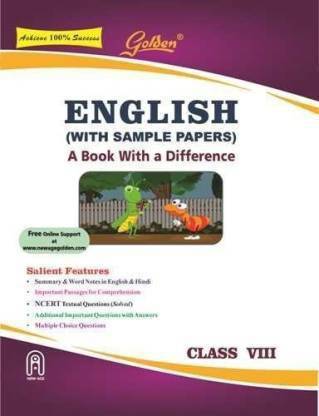 Golden Class 8 English Guide Based On NCERT