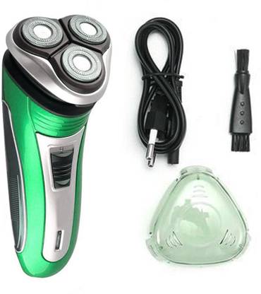 DFSDSW Rechargeable corded and cordless floating head shaver with pop up trimmer for men corded and cordless   Shaver For Men