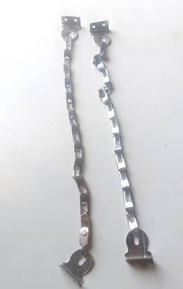 NR TRADERS Folding Bracket Chain (2 Pcs) 12'' 3 Shelf Bracket