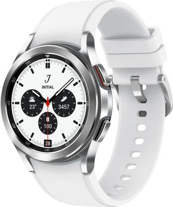 SAMSUNG Watch 4 Classic, 42mm Super AMOLED LTE Calling with Body Composition Tracking