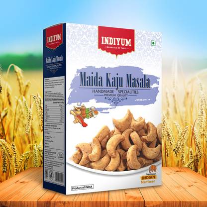 Indiyum Namkeen Snack Maida Kaju Masala