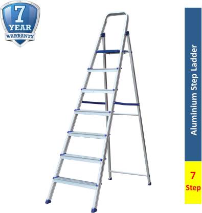 ALNICO 7 Step With 7 Year Warranty Aluminium Ladder