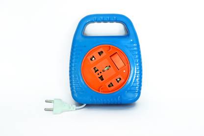 Tool Point 6 Amp 3 Ports Extension Socket with Switch Button 3  Socket Extension Boards