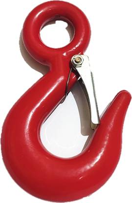 Force 1Ton Eye Hook with Latching | Heavy Duty Crane Hook Front Mount Towing Hook