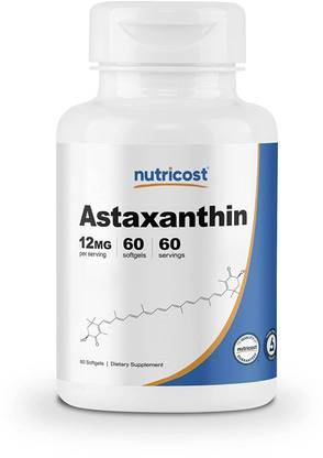 Nutricost Astaxanthin 12mg,